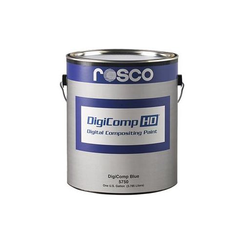  Adorama Rosco DigiComp HD Digital Compositing Paint, Ultra-Flat, 5 Gallons, Blue 150057500640