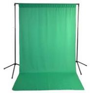 Adorama Savage Economy Background Support Stand with 5x9 Chroma Green Backdrop 59-9946