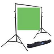 Adorama Savage Port-a-Stand and Vinyl Background Kit, 5 x12, Chroma Green 62037-4612