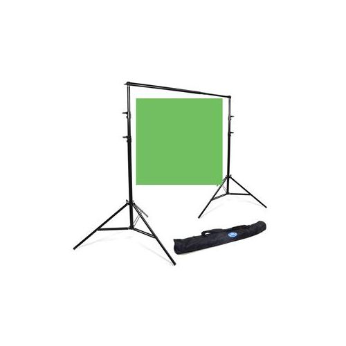  Adorama Savage Port-a-Stand and Vinyl Background Kit, 5 x12, Chroma Green 62037-4612
