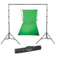 Adorama Westcott 9x20 Feet Cotton Background, Green W/Flashpoint 13 Background Support 132 B