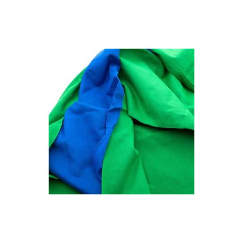  Adorama Belle Drape Background 5x6.5 Chroma Blue & Green - Foldable Cotton #401SL 401SL