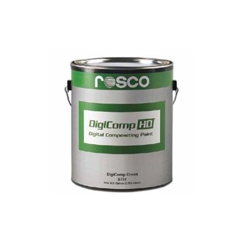  Adorama Rosco DigiComp HD Digital Compositing Paint, Ultra-Flat, 1 Gallons, Green 150057510128