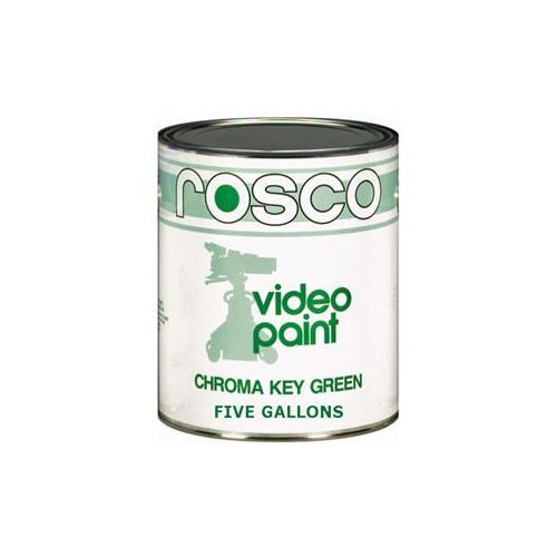  Rosco Chroma Key Matte Green Paint - 5 Gallon 150057110640 - Adorama