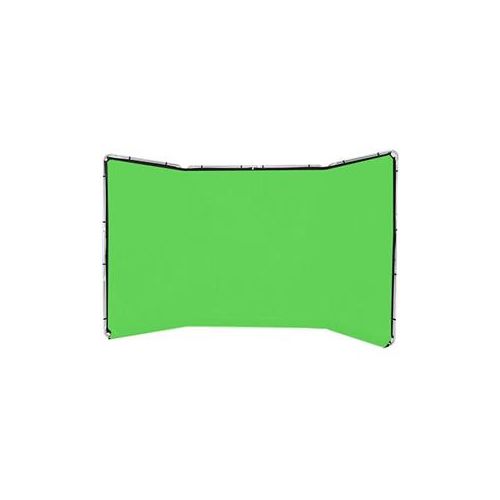  Adorama Lastolite Panoramic 13 Background, Chroma Key Green - Fabric and Frame LL LB7622