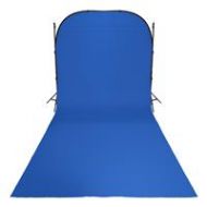 Adorama Glow Super Collapsible Background - 8 x 16 (Chroma Blue) CB-816-BL