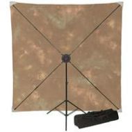 Adorama Studio Assets PXB Pro 8x8 Background Kit with Masters Brown Muslin SA4114K1