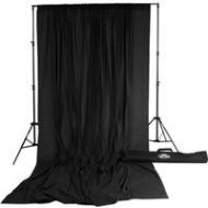 Savage 10x12 Accent Muslin Background Kit, Black 20PAS-12 - Adorama