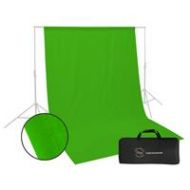 Glow Muslin Background - 9 x 6 (Chroma Green) BG-G-96 - Adorama