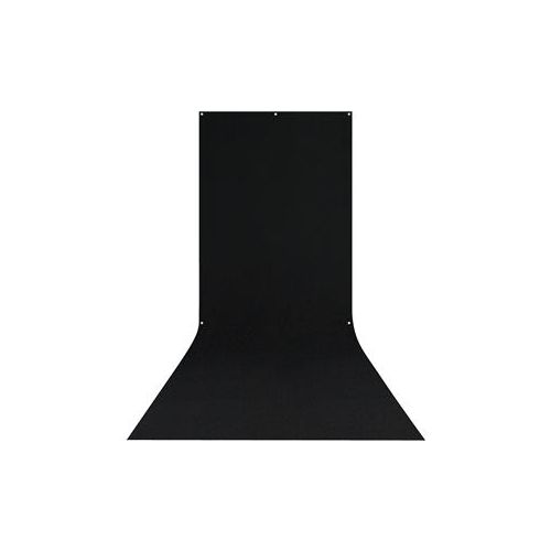  Adorama Westcott X-Drop Wrinkle-Resistant Backdrop, Rich Black Sweep, 5 x 12 578S