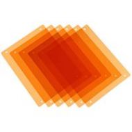 Adorama Pag light Half CT Orange Filter Kit, with 6 Filters, for the light Filter Holder 9981