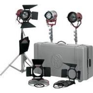 Adorama Mole-Richardson Tweenie, Mickey Mole 3 Light Combo Kit, 2650 Total Watts 58220