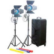 Adorama Came-TV Fresnel Tungsten Video Spot Film Lights, 2x 650W J6200