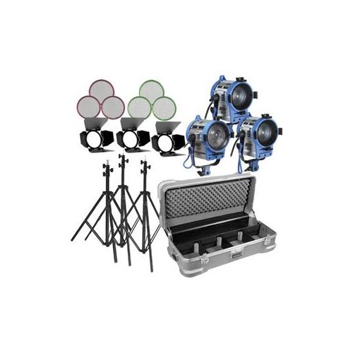  ARRI 300/650 Compact Fresnel Kit with Wheels LK.0005654 - Adorama