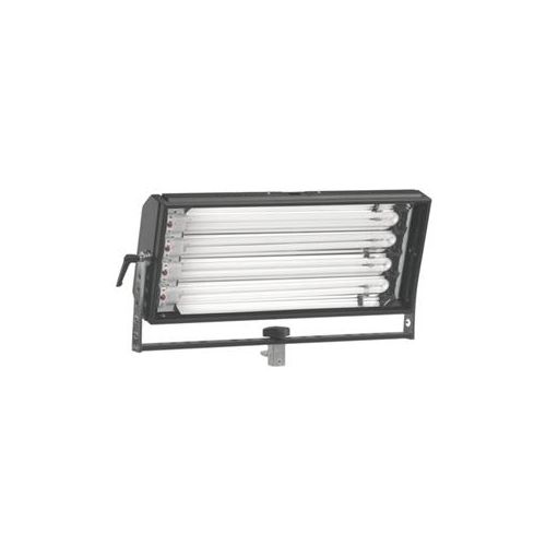  Adorama Mole-Richardson Biax-4 Omni Fluorescent Fixture with Yoke, Local Dimming, 120VAC 7361C