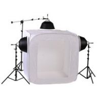 Adorama Smith-Victor FLB-4 3 Light 48in Thrifty Light Box Kit 402057