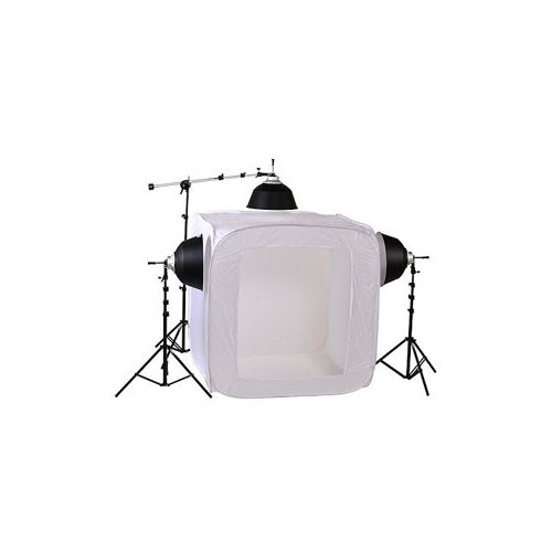  Adorama Smith-Victor FLB-4 3 Light 48in Thrifty Light Box Kit 402057