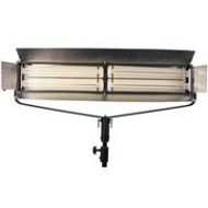 Adorama iKan L400D 220w Fluorescent Light Fixture w/4-55watt Tubes, & Double Line DMX L400D