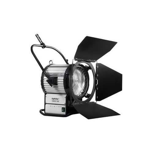  Adorama Ikan Lightstar 2500W HMI Fresnel Head with Barn Doors LSC-004