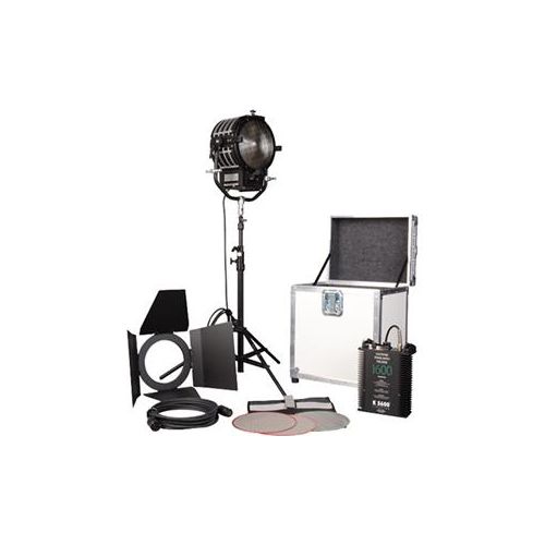  Adorama K 5600 K5600 Alpha 1600W HMI Fresnel 1-Light Kit with Carrying Case K1600ALPHA