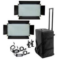 Adorama Alzo Digital 2x 16x9 Ultra Lightweight Bi-Color LED Panel Video Light 800 1772