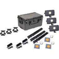 Adorama Frezzi Skylight Triple AC V-Mount Light Kit without Charger 91067