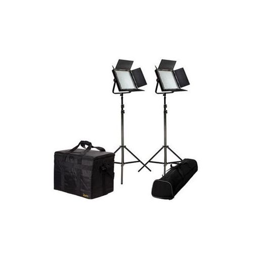  Adorama Ikan Featherweight Daylight LED 2-Point Kit, Includes 2x IFD1024 LED Lights IFD1024-2PT-KIT