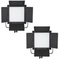 Adorama Came-TV L2000S High CRI Bi-Color SMD LED Video Light with Square Panel, 2 Pack L2000S2KIT