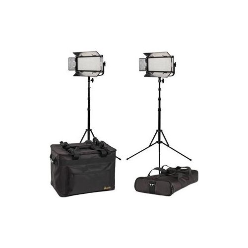  Adorama Ikan Mylo MB8 2-Point Half x 1 Bi-Color LED Light Kit MB8-2PT-KIT