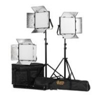 Adorama Ikan Lyra 1 x 1 Daylight 3-Point Soft Panel LED Light Kit LW10-3PT-KIT