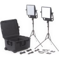 Adorama Litepanels Astra Light Kit, Astra Soft, Astra 6X Bi-Color LED Panel, 2 V-Mount 935-3213