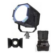 Adorama AAdynTech Cinema 92+ CRI Punch Daylight Fixture, With Barndoor / ATA Road Case CIN-PND-004 A