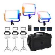 Dracast Location LED500 Plus Bi-Color 3-Light Kit DRDP3LBLK - Adorama