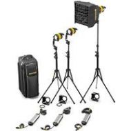 Adorama Dedolight Daylight LED 3-Light Basic Kit (AC Operation) SLED3-D-B