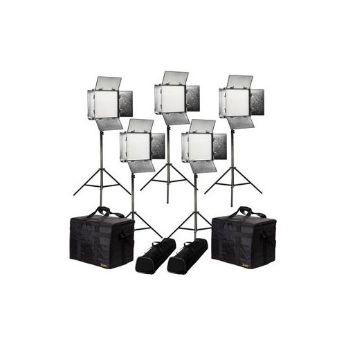  Adorama Ikan Rayden Bi-Color 5-Point LED Light Kit with 5x RB10 LED Light RB10-5PT-KIT