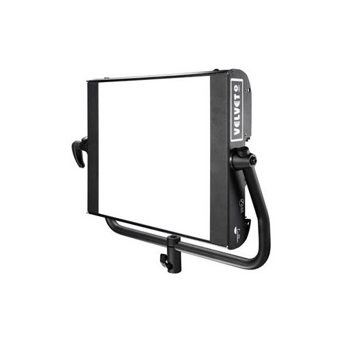  Adorama Velvet Light 1 Bi-Color IP54 Rainproof 1x1 LED Panel with Yoke VL1IP54