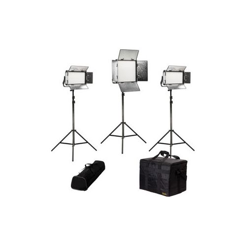  Adorama Ikan Rayden Daylight 3-Point LED Light Kit with 1x RW10 and 2x RW5 LED Lights RW-1F2H