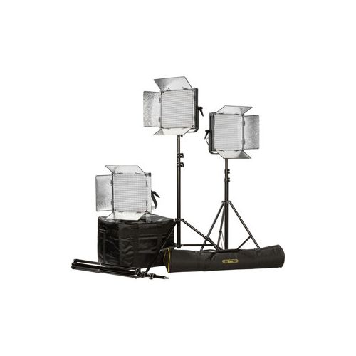  Ikan ID1000-v2 LED Studio 3-Light Kit ID1000-PLUS-3PT-KIT - Adorama