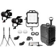 Adorama Fiilex Gaffers Interview Travel Kit with 1x Matrix II TW, 2x P360 Pro Plus FLXX341