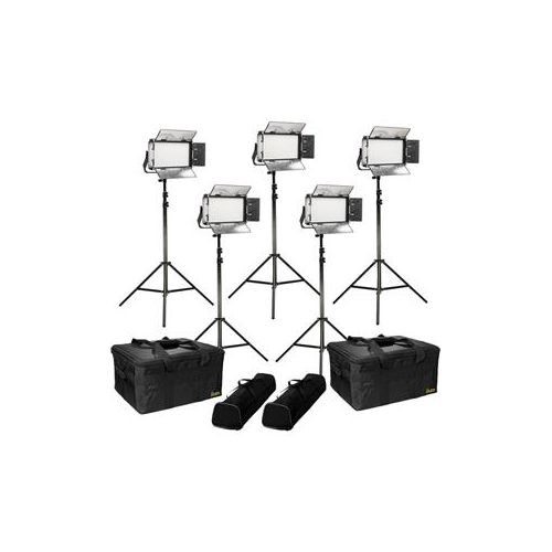  Adorama Ikan Rayden Bi-Color 5-Point LED Light Kit with 5x RB5 LED Light RB5-5PT-KIT