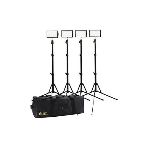  Ikan IDK4312-V2 Bi-Color 4-Light Interview Kit IDK4312-V2 - Adorama