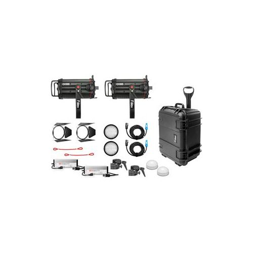  Fiilex X254 Travel Light Kit, Includes 2x Q1000-DC FLXX254 - Adorama