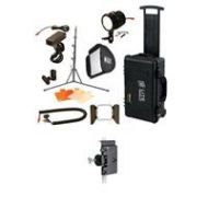 Adorama Litepanels Sola ENG Flight Kit - Bundle - with Anton Bauer QRC-LG Gold Mount 906-1030 A