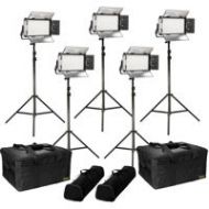 Adorama Ikan Rayden Daylight 5-Point LED Light Kit with 5x RW5 LED Light RW5-5PT-KIT