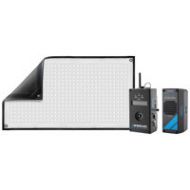 Adorama Westcott Flex Cine 1x2 DMX Daylight Mat 1-Light Set, DMX Dimmer, AC Adapter 7716