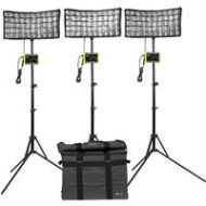 Adorama Ikan Canvas CB8 Bendable Bi-Color 3-Point LED Light Kit CB8-3PT-KIT