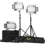 Adorama Ikan Rayden Daylight 3-Point Panel LED Light Kit with 3x RW5 LED Light RW5-3PT-KIT