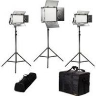 Adorama Ikan Rayden Bi-Color 3-Point LED Light Kit with 1x RB10 and 2x RB5 LED Light RB-1F2H