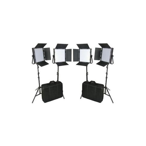  Adorama Came-TV L1024DB8 High CRI 1024 Studio Broadcast Video Daylight LED 4-Light Kit L1024D4KIT