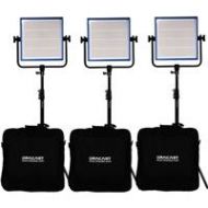 Adorama Dracast LED1000 Pro Bi-Color LED 3-Light Kit DR-LK-3X1000-BG